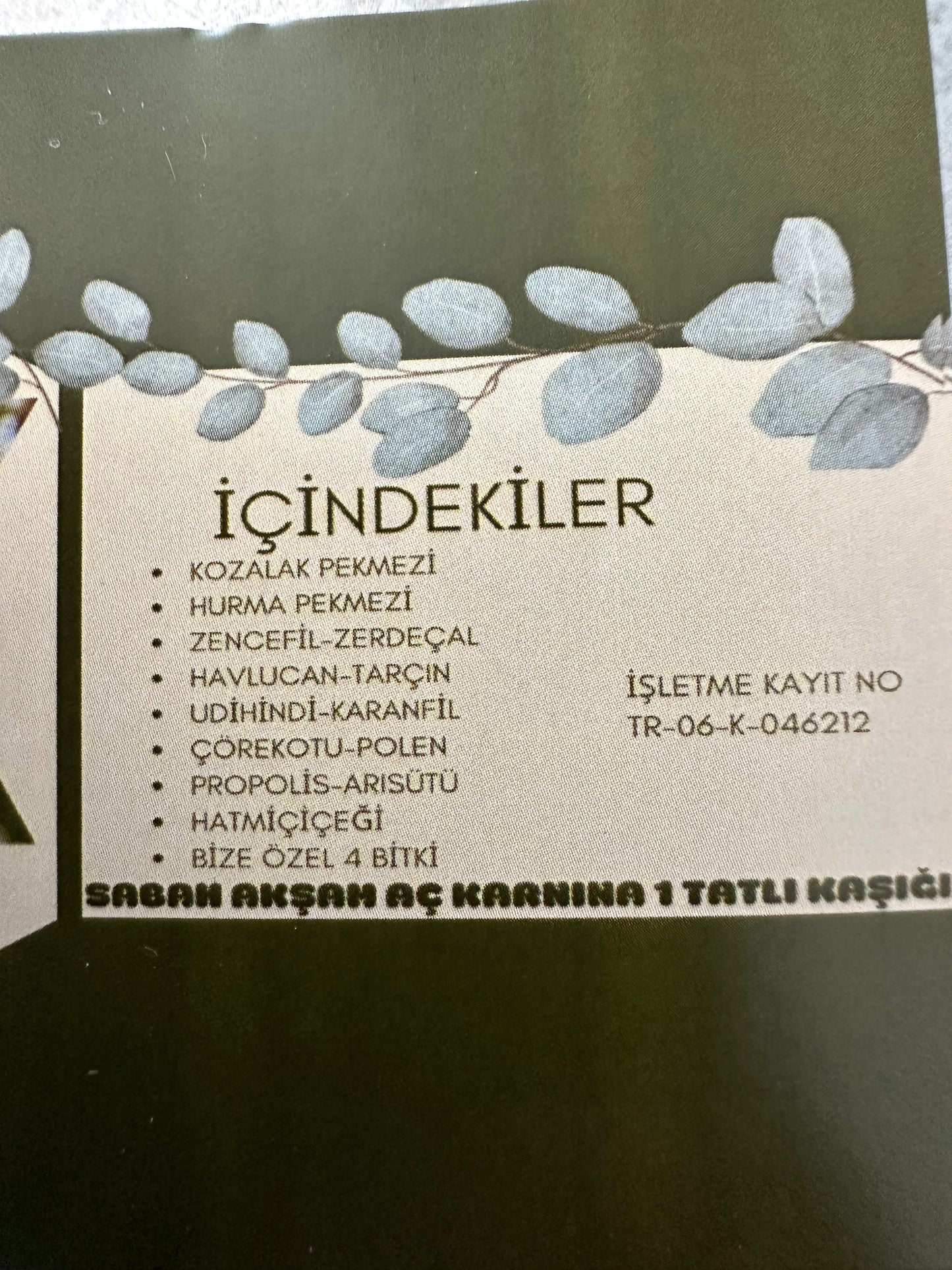 AKCİĞER DETOKS KOZALAK MACUNU