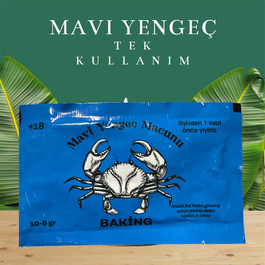 MAVİ YENGEC TEK KULLANIMLIK